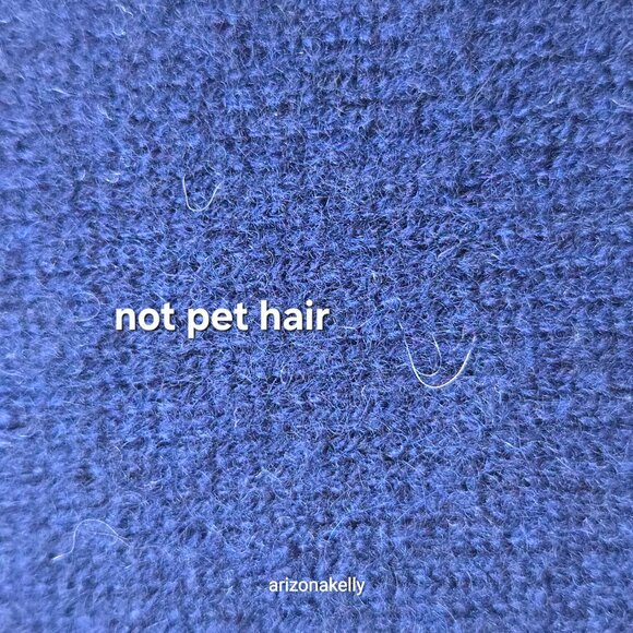 NWOT The Cashmere Project Knit Cashmere Wrap Scarf Blue & White Stripe - Picture 5 of 12